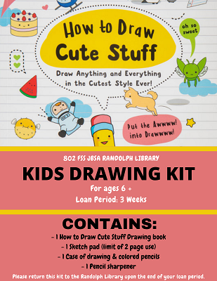 KIDS DRAWING KIT - How to draw cute stuff